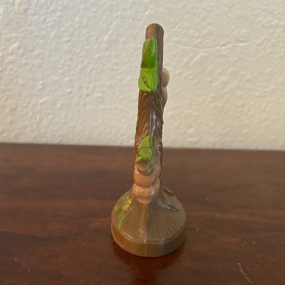 Vintage Hard Plastic Owl Figurine 3 Owls in Tree Hong Kong MCM - Picture 7 of 10